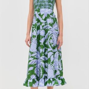 NWT - Tropical Swing Green sleeveless mini dress by Farm Rio